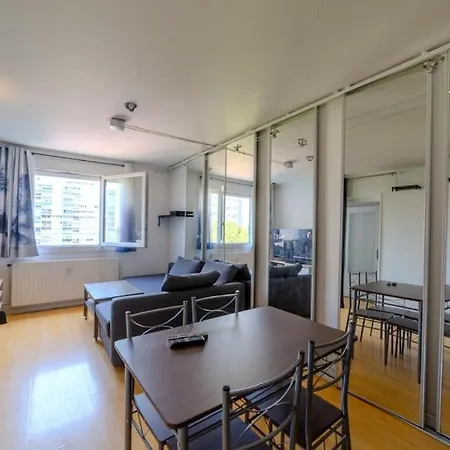Apartment T2 A 5 Min Parc Tete D'or - Parking Prive Villeurbanne